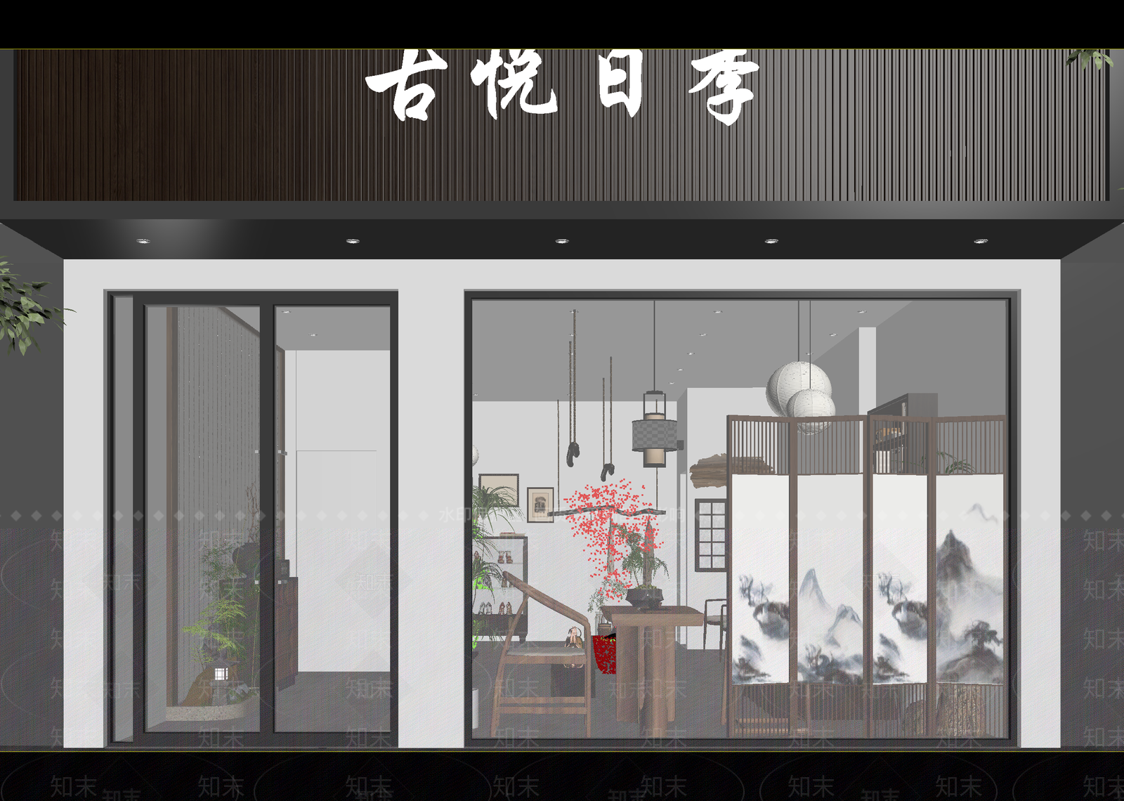新中式家具展厅3D模型下载【ID:1214788557】