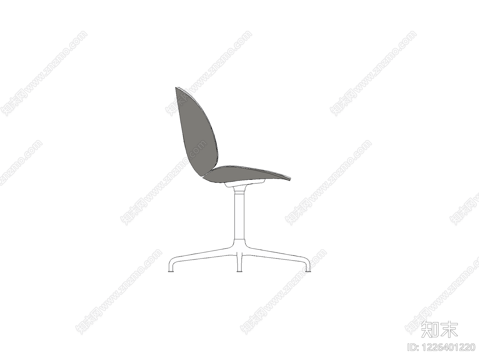 椅子cad施工图下载【ID:1226401220】