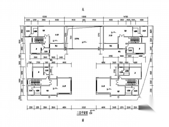 [福建]中式风格四合院建筑方案（含效果图）cad施工图下载【ID:160720153】