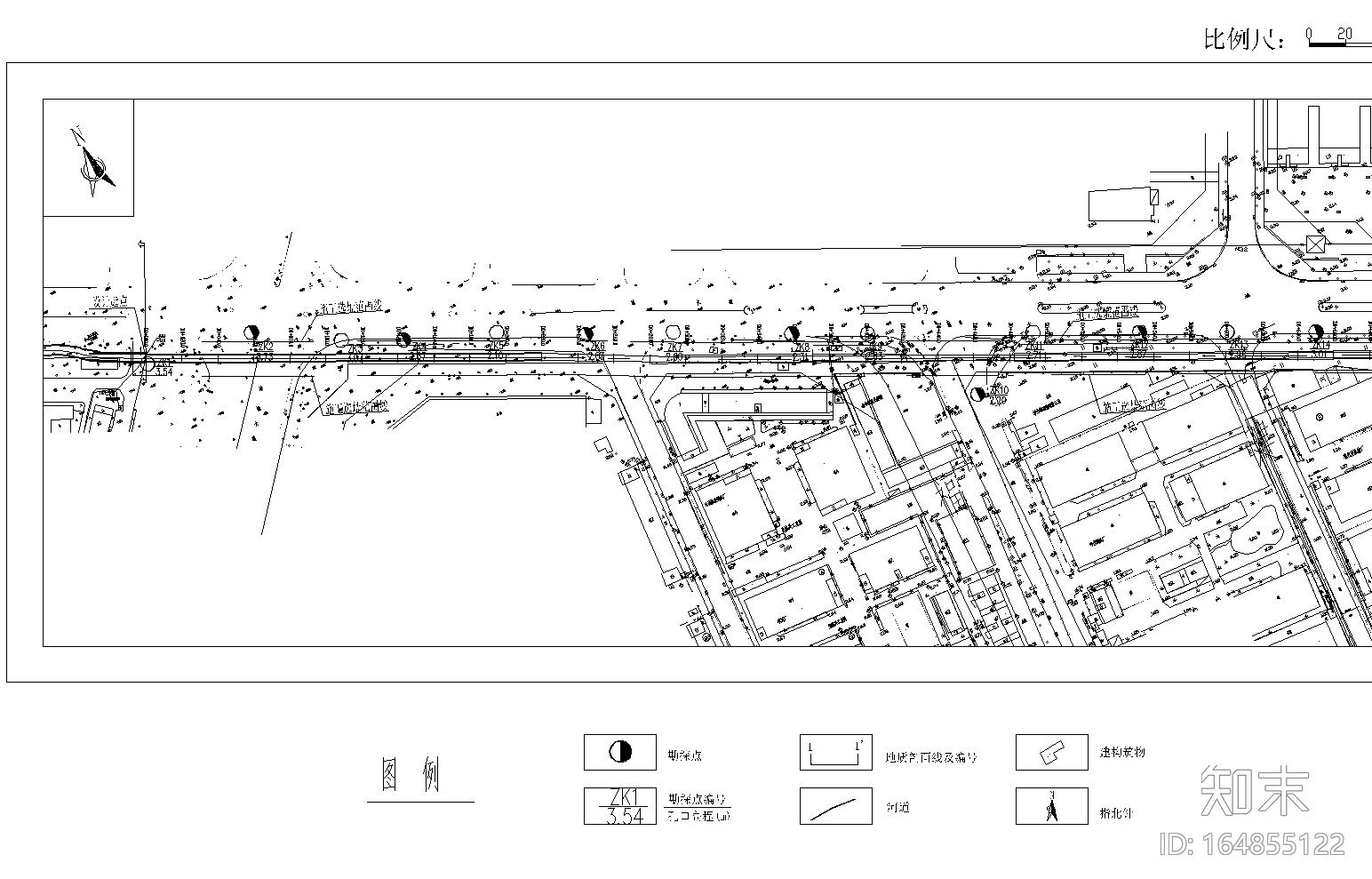 [广东]沙井街道河道景观综合整治工程施工图cad施工图下载【ID:164855122】