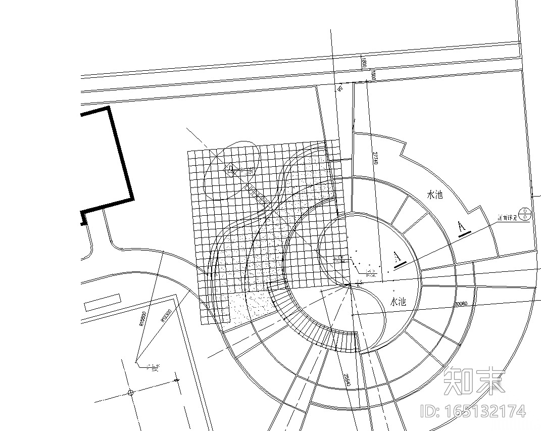 [福建]鸿辉名仕嘉苑居住区景观全套CAD施工图cad施工图下载【ID:165132174】