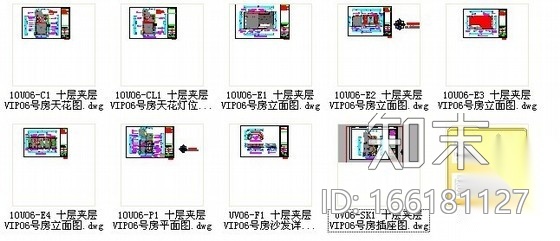 欧式俱乐部包房室内装修图cad施工图下载【ID:166181127】