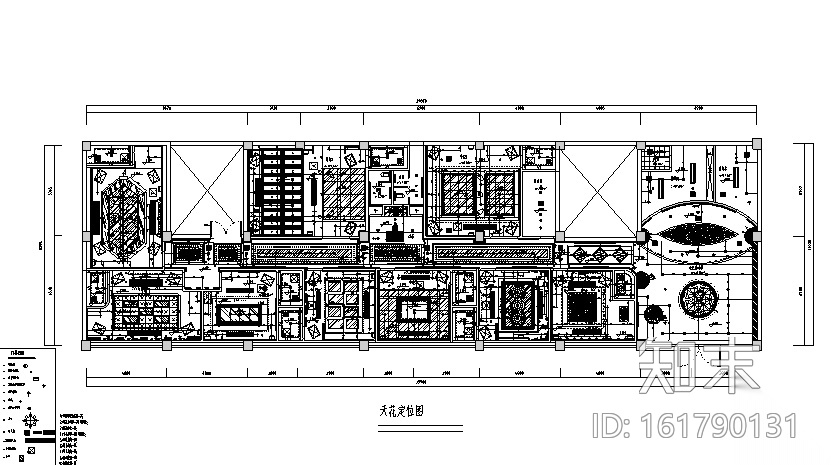 盛世豪门KTV设计施工图（附效果图）施工图下载【ID:161790131】