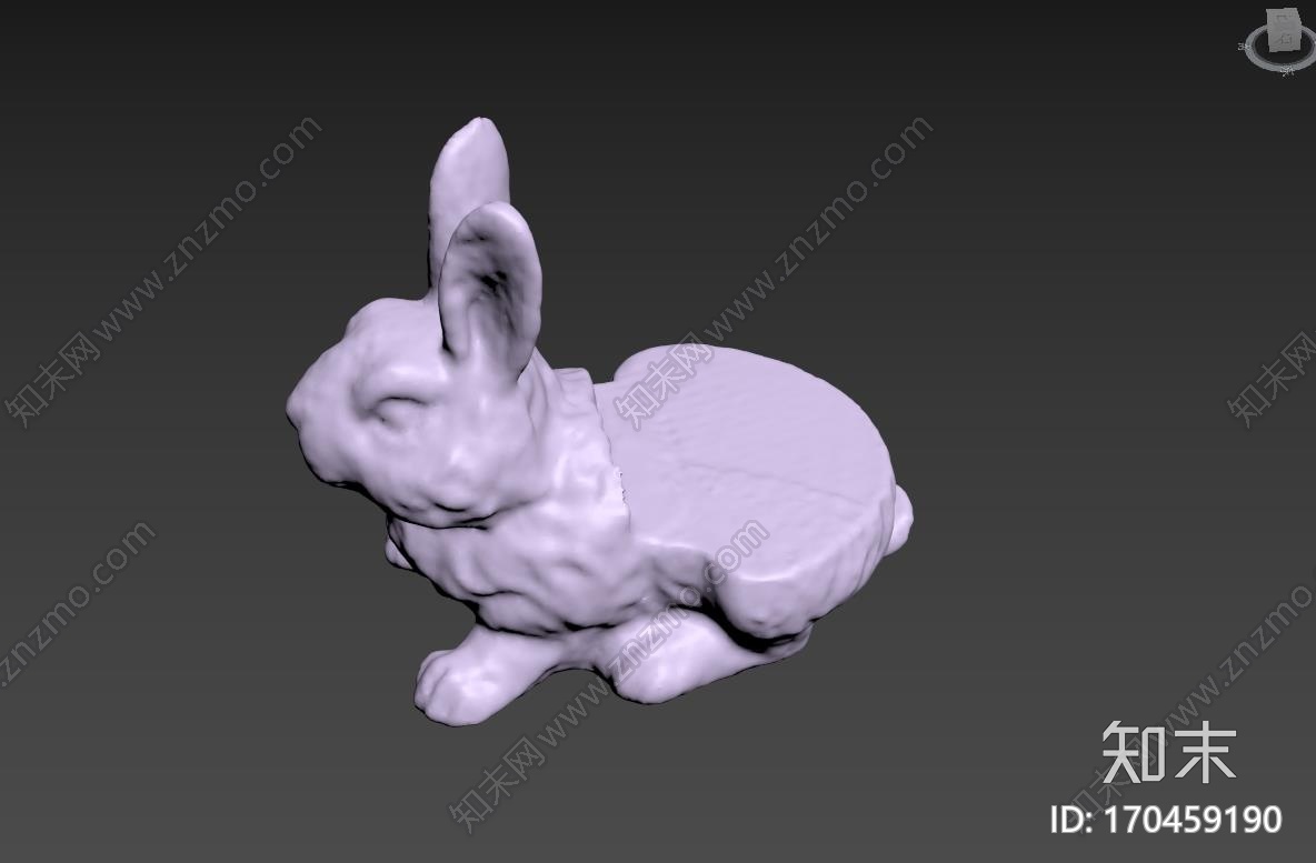 花园里的兔子GardenBunny1b3d打印模型下载【ID:170459190】