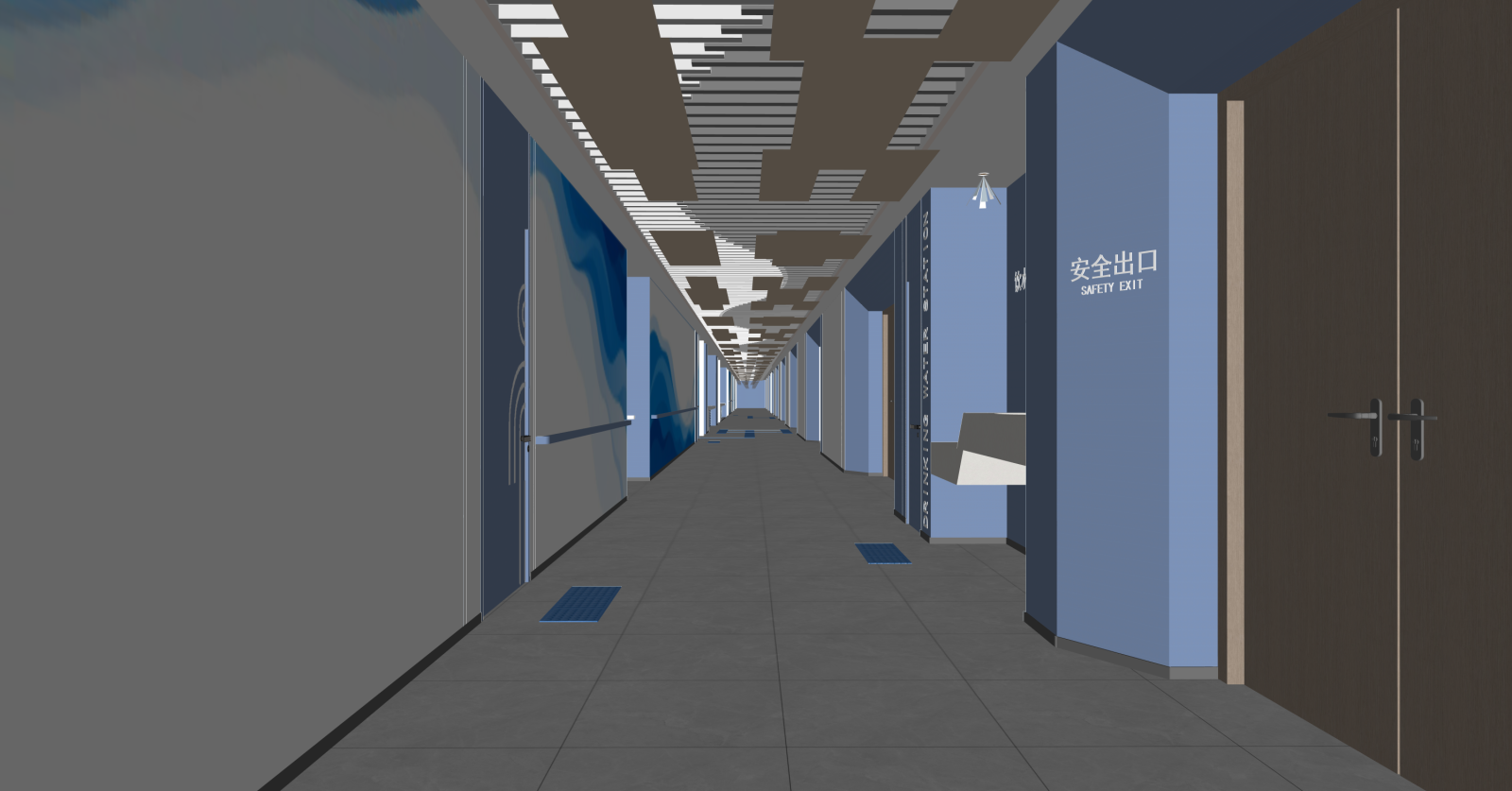 现代其他公共空间SU模型下载【ID:1215985232】