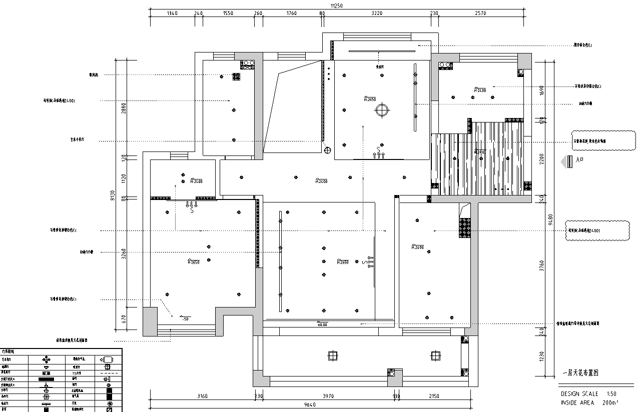 [河南]洛阳现代复式住宅施工图_附效果图cad施工图下载【ID:168260138】