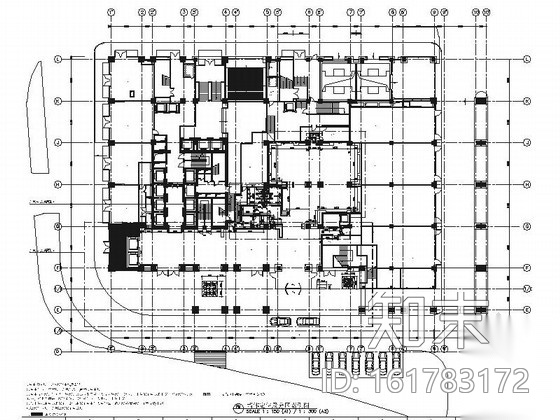 [浙江]全球国际化金融中心高档现代风格综合性酒店装修...cad施工图下载【ID:161783172】