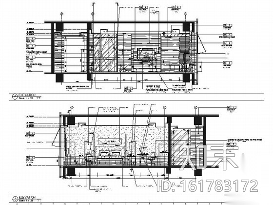 [浙江]全球国际化金融中心高档现代风格综合性酒店装修...cad施工图下载【ID:161783172】