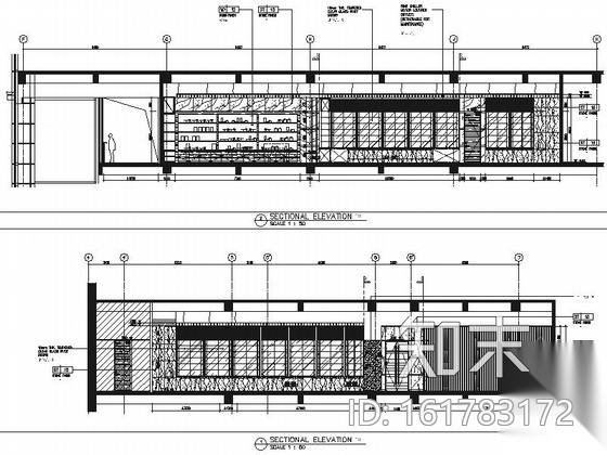 [浙江]全球国际化金融中心高档现代风格综合性酒店装修...cad施工图下载【ID:161783172】