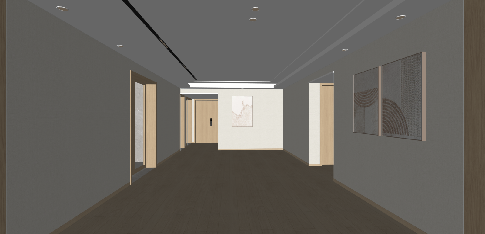 现代通用儿童房SU模型下载【ID:1216066546】