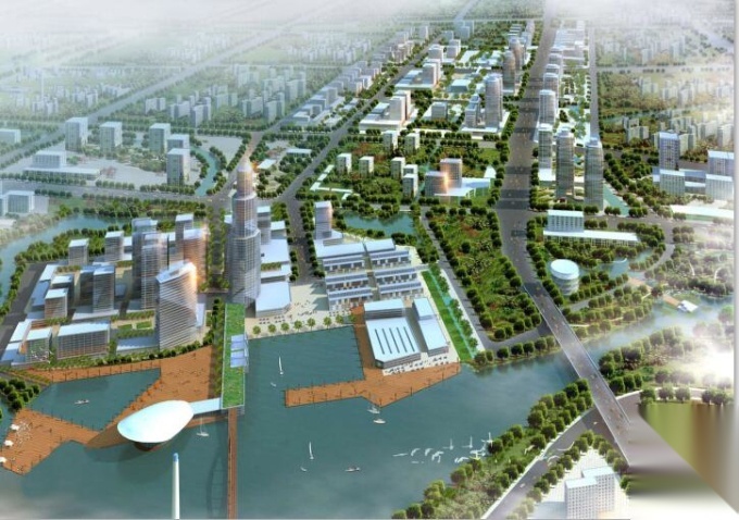 [广东]某城市水道一河两岸城市设计深化cad施工图下载【ID:161033138】