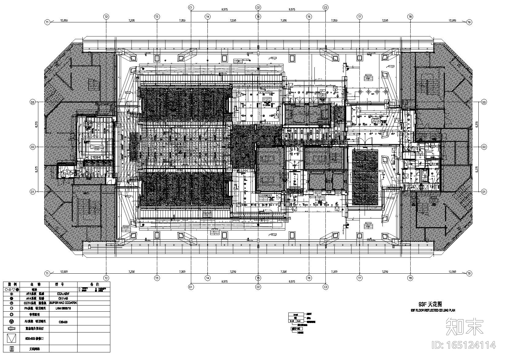 [上海]上海环球金融中心93层工程项目施工图cad施工图下载【ID:165124114】