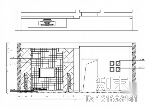 温馨四层别墅室内装修图cad施工图下载【ID:161898141】