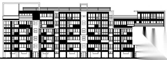 东部花园洋房8栋住宅楼建筑施工图施工图下载【ID:149847177】