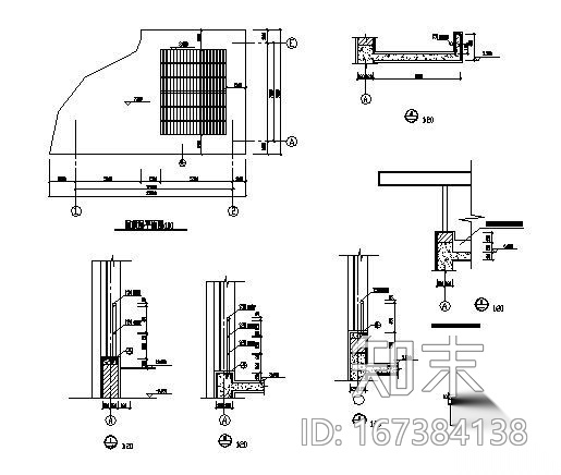 某医院传达室建筑方案图cad施工图下载【ID:167384138】