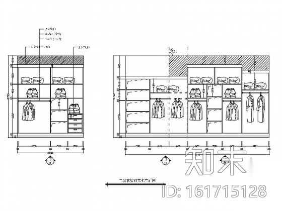 [广东]地中海风格两层小别墅室内施工图cad施工图下载【ID:161715128】