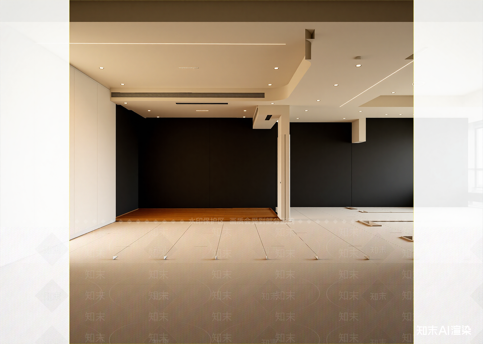 奶油其他通用空间3D模型下载【ID:1214748343】