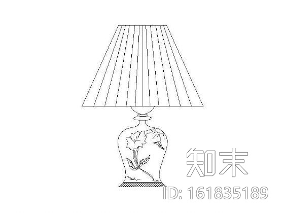 家居常用灯具立面图块cad施工图下载【ID:161835189】