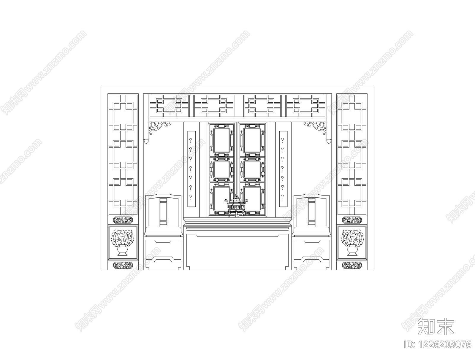 柜子cad施工图下载【ID:1226203076】