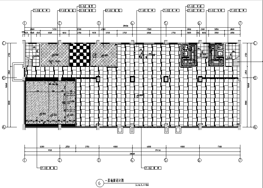 新新水岸帝景国际星城售楼处空间设计施工图cad施工图下载【ID:161716166】