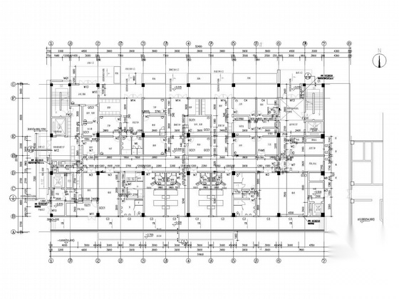 [金华]某医院综合病房大楼建筑、结构施工图cad施工图下载【ID:166062152】