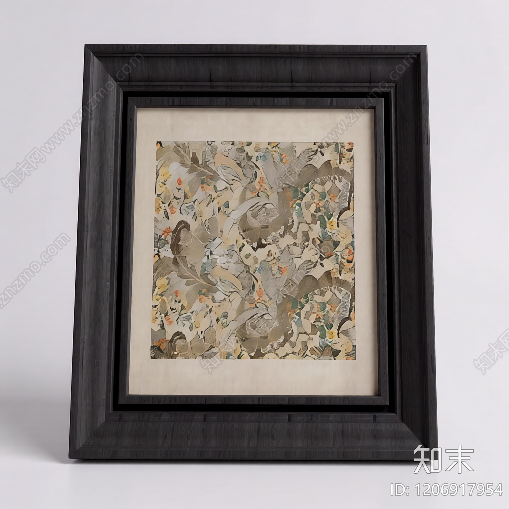 装饰画框挂画3D模型下载【ID:1206917954】