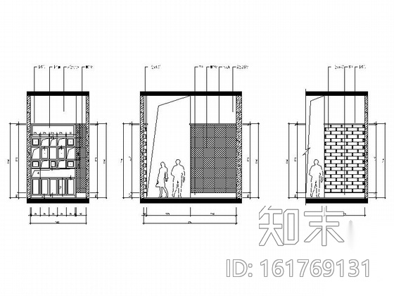 [原创]中式餐厅室内设计装修施工图cad施工图下载【ID:161769131】