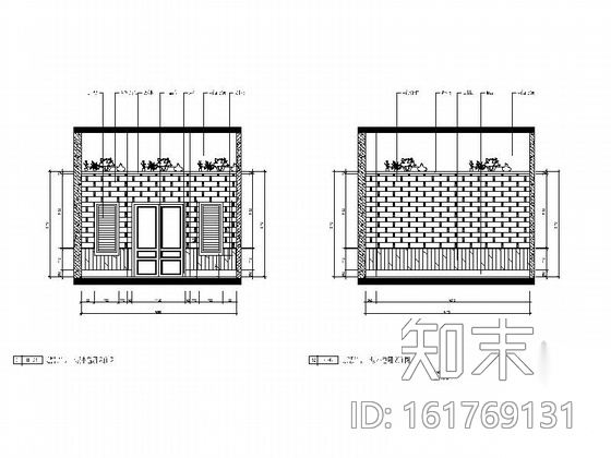 [原创]中式餐厅室内设计装修施工图cad施工图下载【ID:161769131】