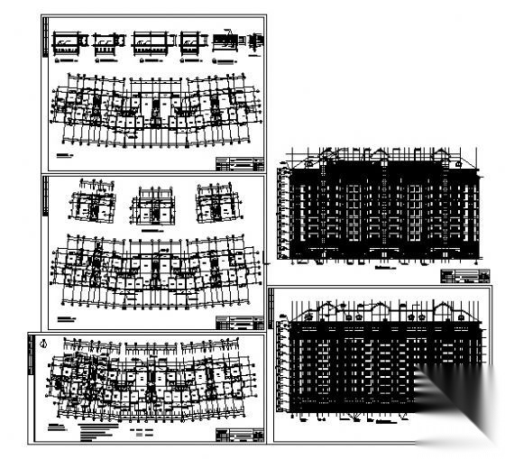 某十一层住宅楼建筑方案图cad施工图下载【ID:149850154】