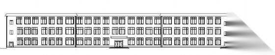 某三层教学楼建筑施工图cad施工图下载【ID:151576144】