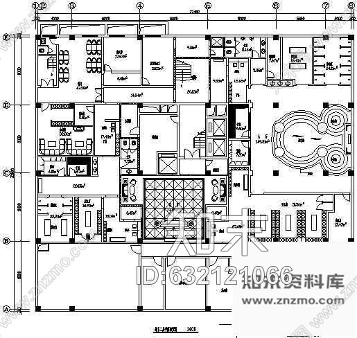 施工图河南省某休闲洗浴中心装修方案施工图下载【ID:632121066】