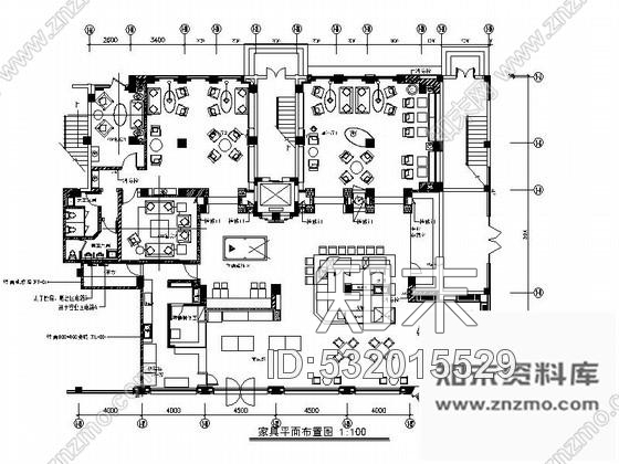 施工图美式红酒专卖综合吧室内装修图含效果cad施工图下载【ID:532015529】