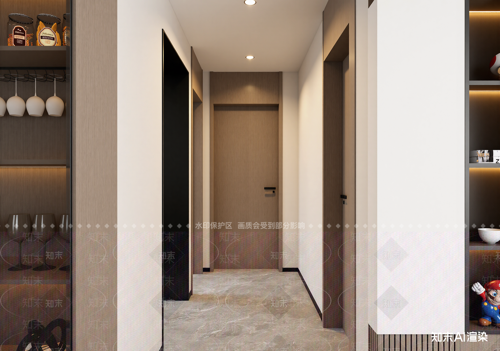 意式玄关3D模型下载【ID:1214924478】