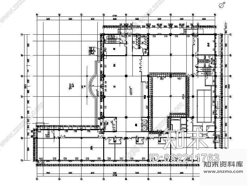 图块/节点井冈山某教育基地石材墓墙装饰工程图施工图下载【ID:832211763】