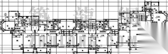 某异型柱框架住宅楼建筑设计方案cad施工图下载【ID:149853193】