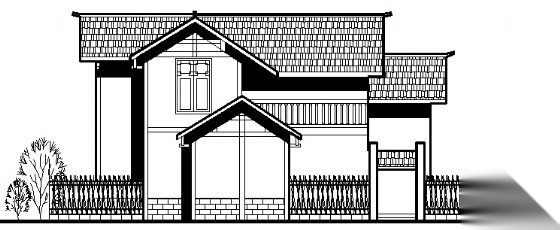 新农村建设村民二层住宅设计方案cad施工图下载【ID:165745141】