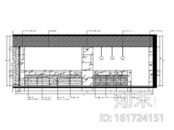 [福州]新城核心区现代高档售楼部CAD施工图（含效果）cad施工图下载【ID:161724151】