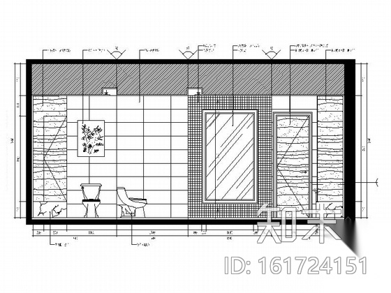 [福州]新城核心区现代高档售楼部CAD施工图（含效果）cad施工图下载【ID:161724151】
