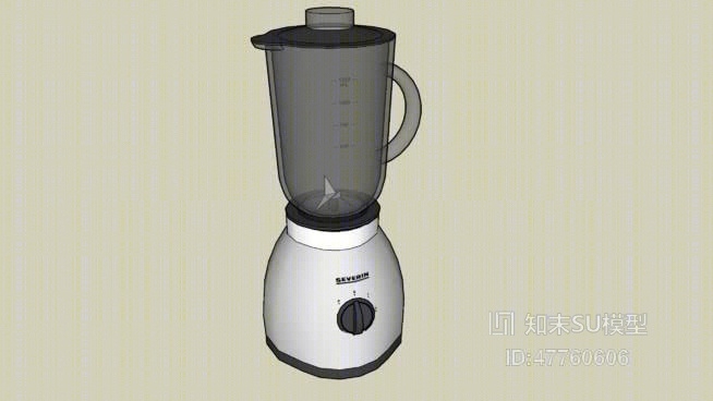 搅拌器SU模型下载【ID:47760606】