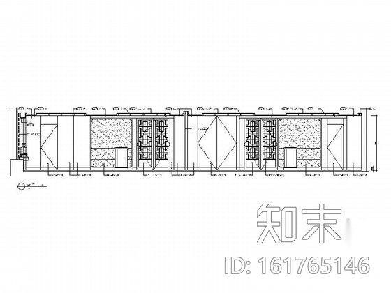 [澳门]知名豪华娱乐酒店中餐厅设计规划施工图cad施工图下载【ID:161765146】