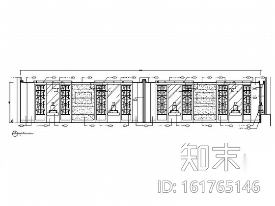 [澳门]知名豪华娱乐酒店中餐厅设计规划施工图cad施工图下载【ID:161765146】