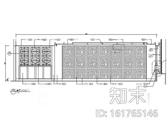 [澳门]知名豪华娱乐酒店中餐厅设计规划施工图cad施工图下载【ID:161765146】