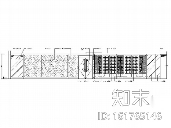 [澳门]知名豪华娱乐酒店中餐厅设计规划施工图cad施工图下载【ID:161765146】