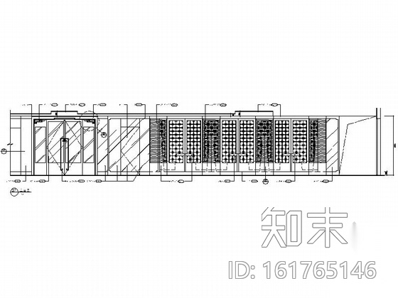 [澳门]知名豪华娱乐酒店中餐厅设计规划施工图cad施工图下载【ID:161765146】