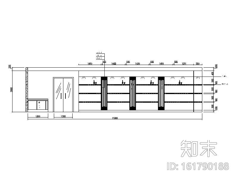 一套时尚KTV设计CAD施工图cad施工图下载【ID:161790188】