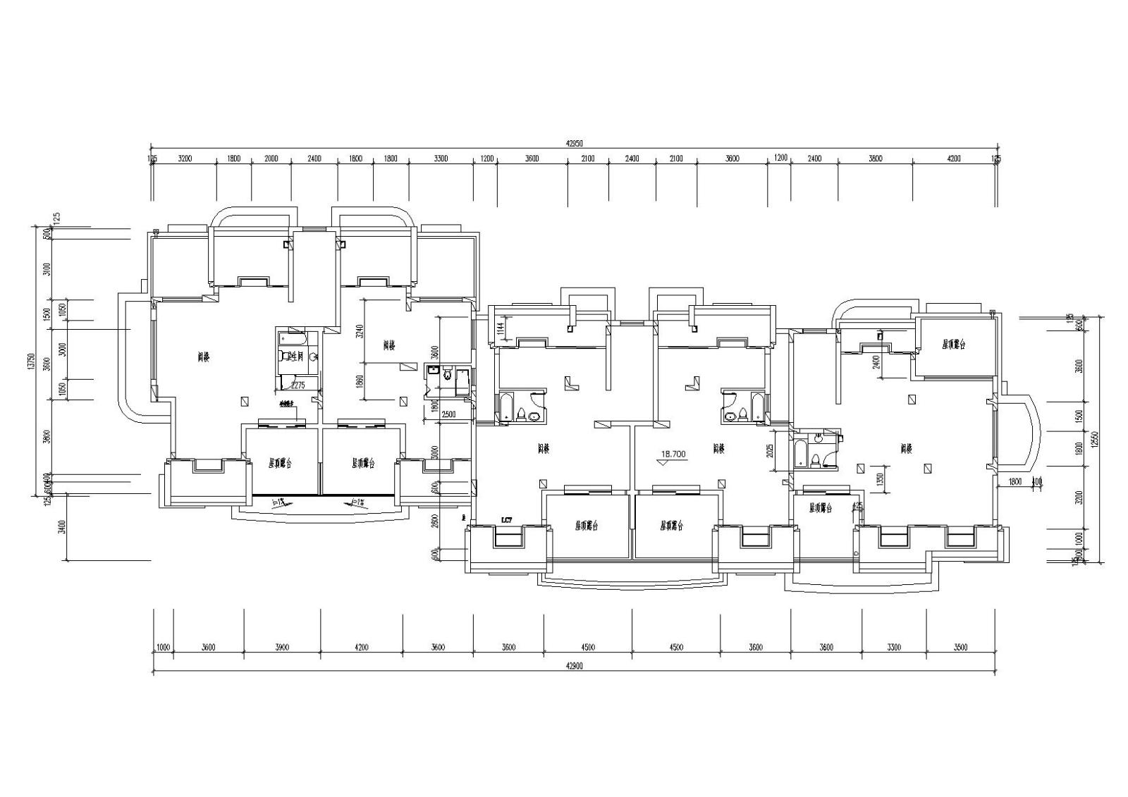 [江苏]京润国际花园居住区住宅建筑方案图cad施工图下载【ID:149551184】