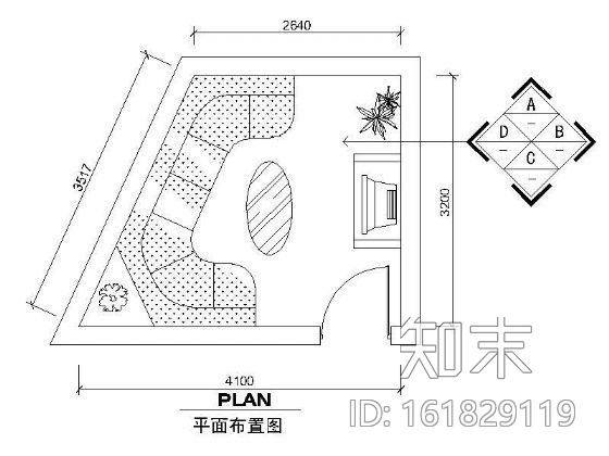 19个KTV包间装饰设计cad施工图下载【ID:161829119】