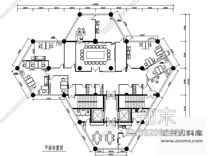 施工图上海工商局检查支队室内装修竣工图cad施工图下载【ID:532098839】