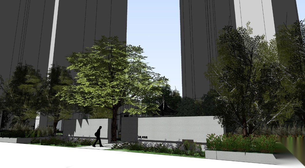 [广州]新现代主义园林居住区景观设计方案施工图下载【ID:161066126】