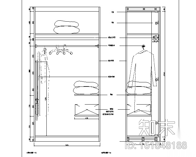 [山东]青岛温泉酒店全套施工图(附效果图)cad施工图下载【ID:161848188】